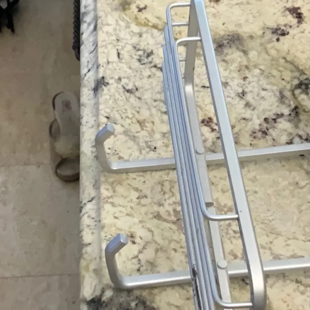 Silver Shower Caddy with Suction Cups